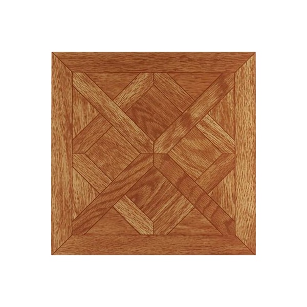 Achim Importing Achim Tivoli Self Adhesive Vinyl Floor Tile 12in x 12in, Classic Parquet Oak, 45 Pack FTVWD20145 - main